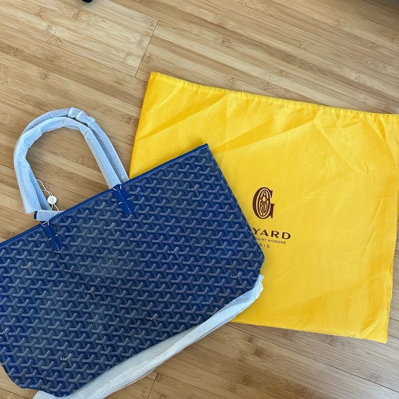 Goyard Blue Tote Bag - Picture 2 of 2